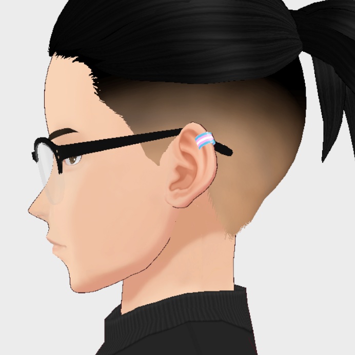 VRoid Studio 正式版 【無料】 ハーフリムグラス