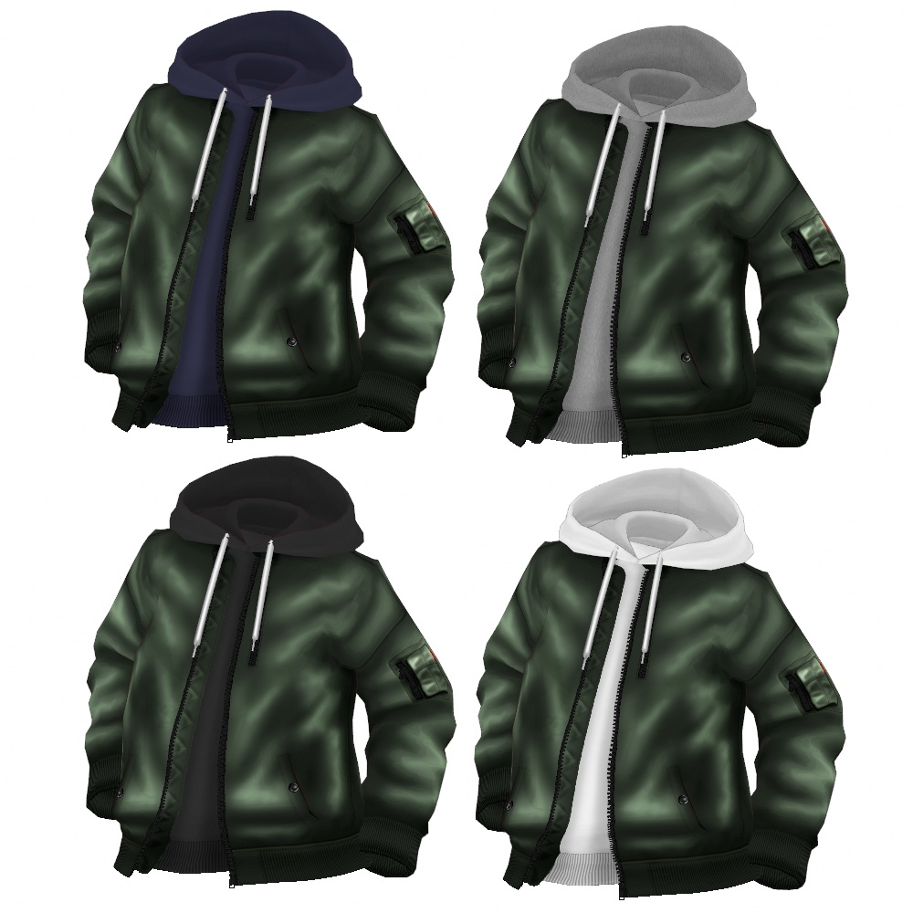 VRoid Studio 正式版 【無料あり】 フライトジャケット