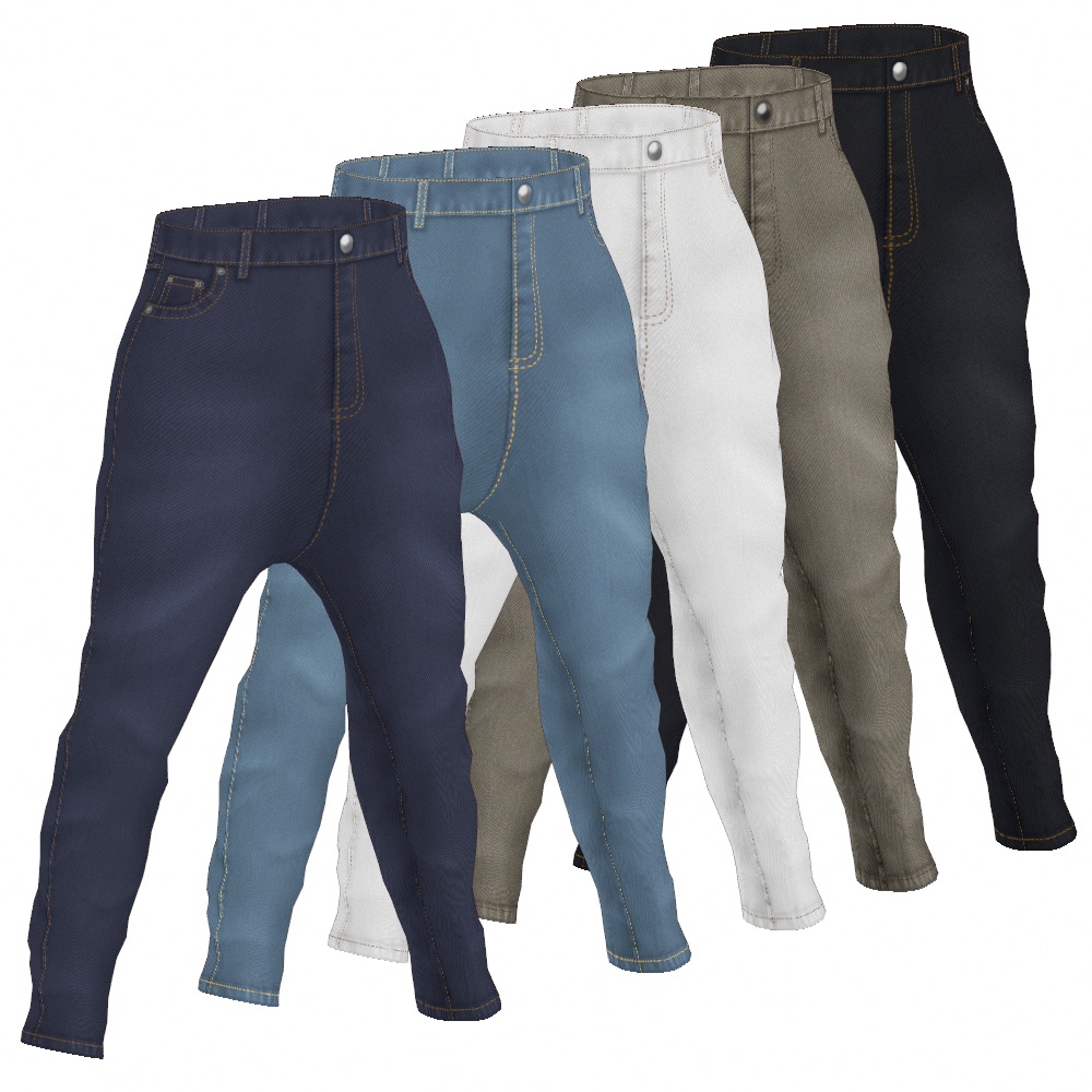 VRoid Studio 正式版 【無料あり】 デニムサルエル