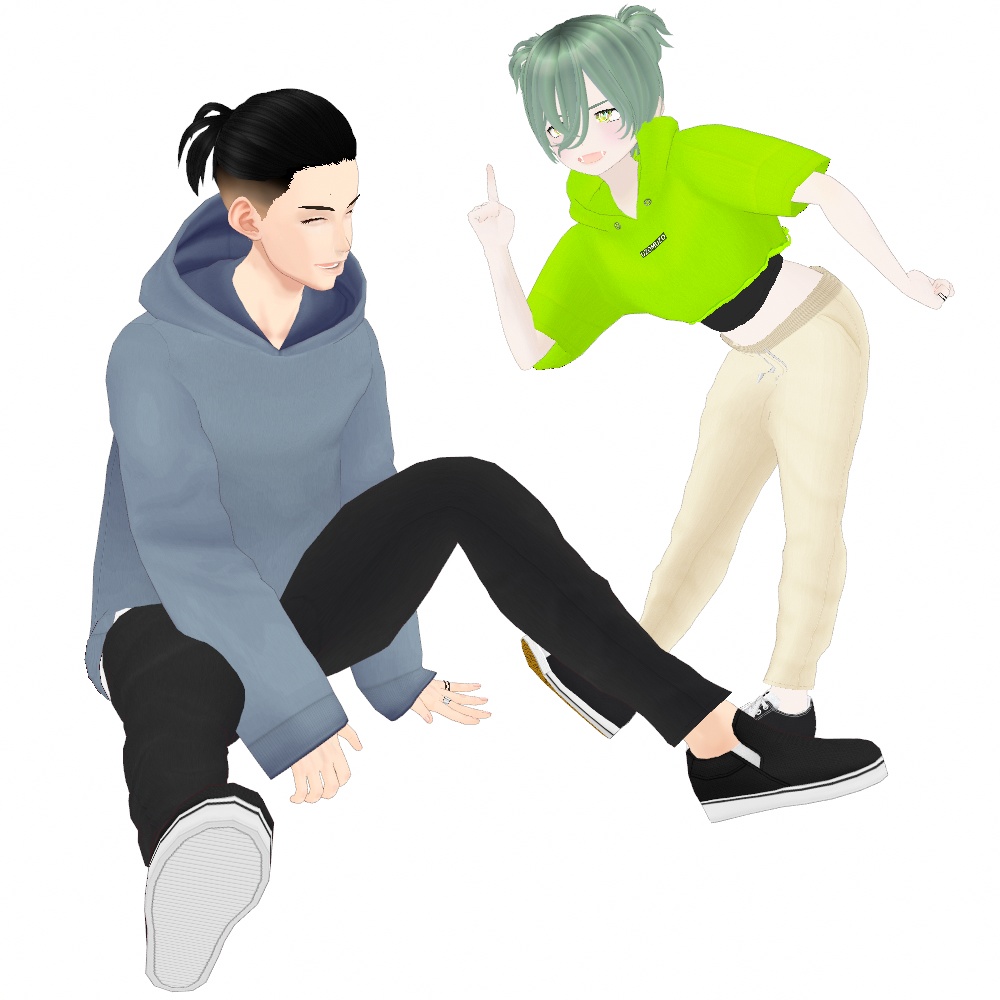 VRoid Studio 正式版 【無料】 サルエルジョガー