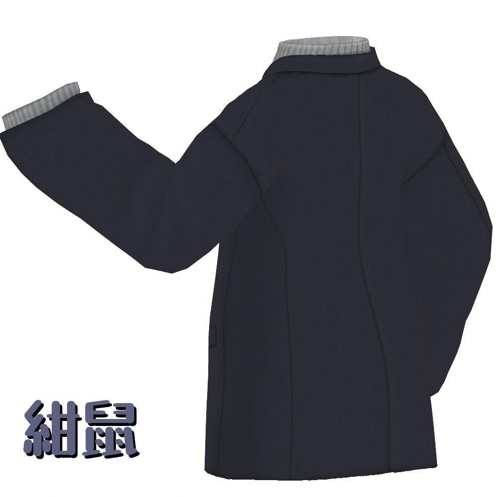 VRoid Studio 正式版 【無料あり】 【男性用】ニットつきテーラードジャケット