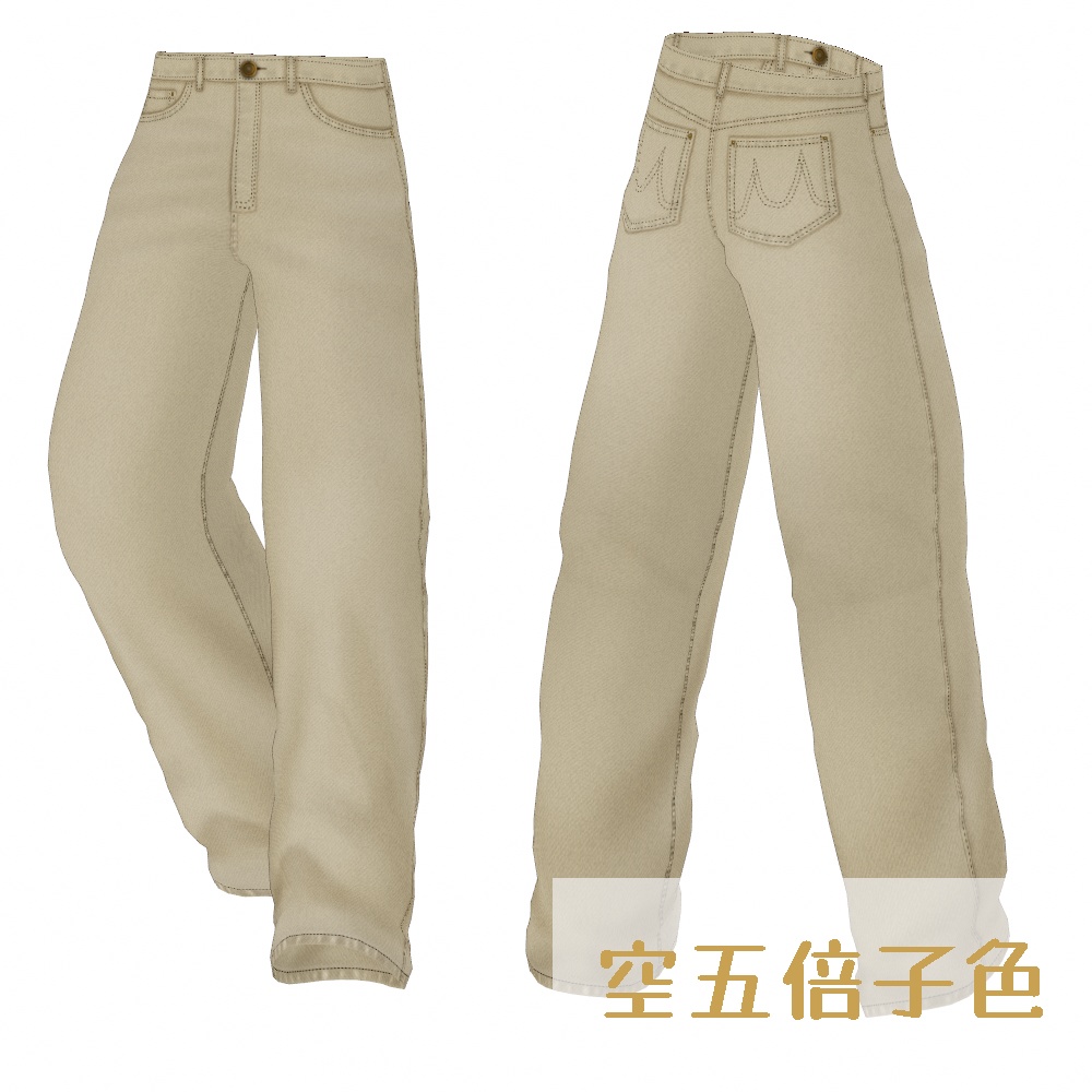 VRoid Studio 正式版 【無料あり】【男性用】バギージーンズ