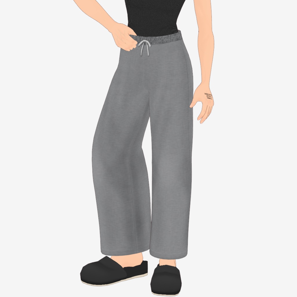 VRoid Studio 正式版 【無料】 【男性用】パジャマ&スリッパ