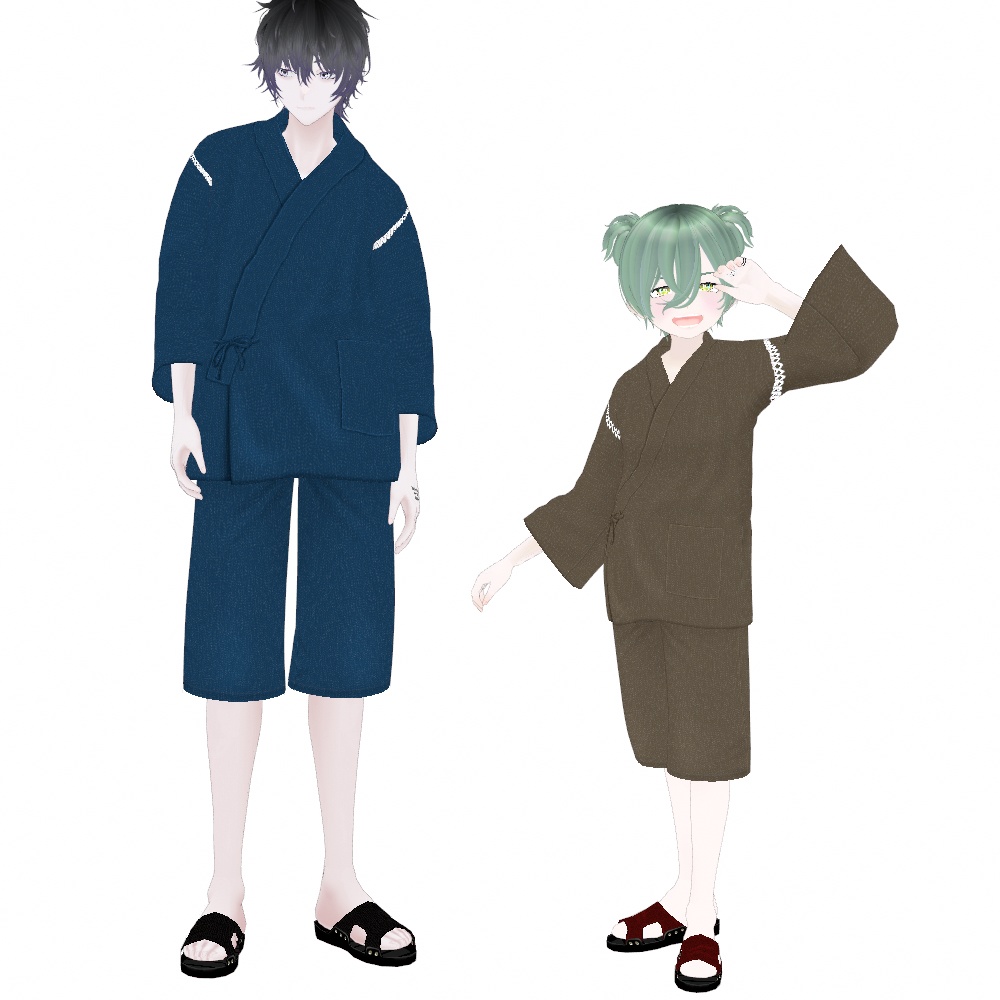 VRoid Studio 正式版 【無料】甚平4色セット