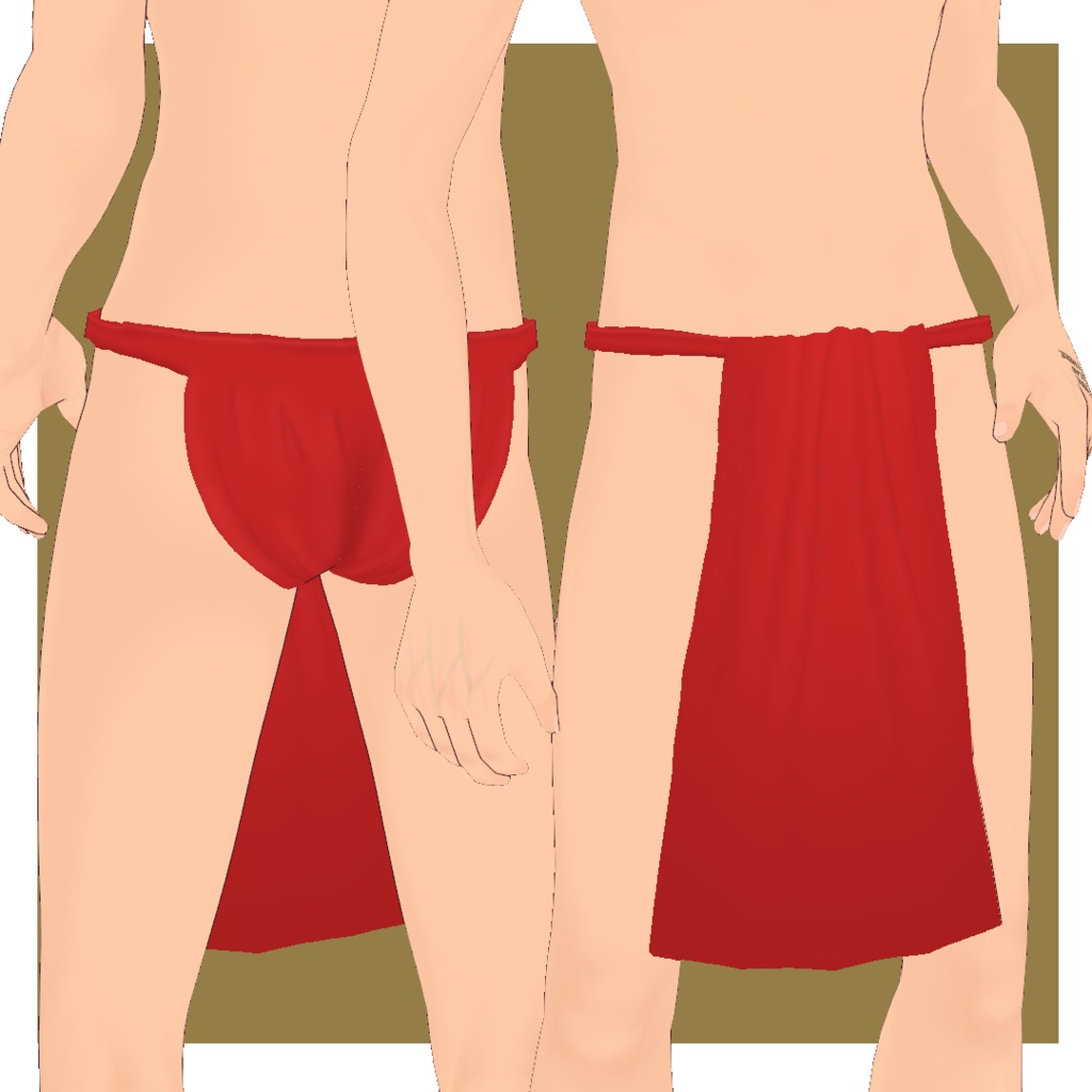 VRoid Studio 正式版 【無料】ヒラヒラふんどし