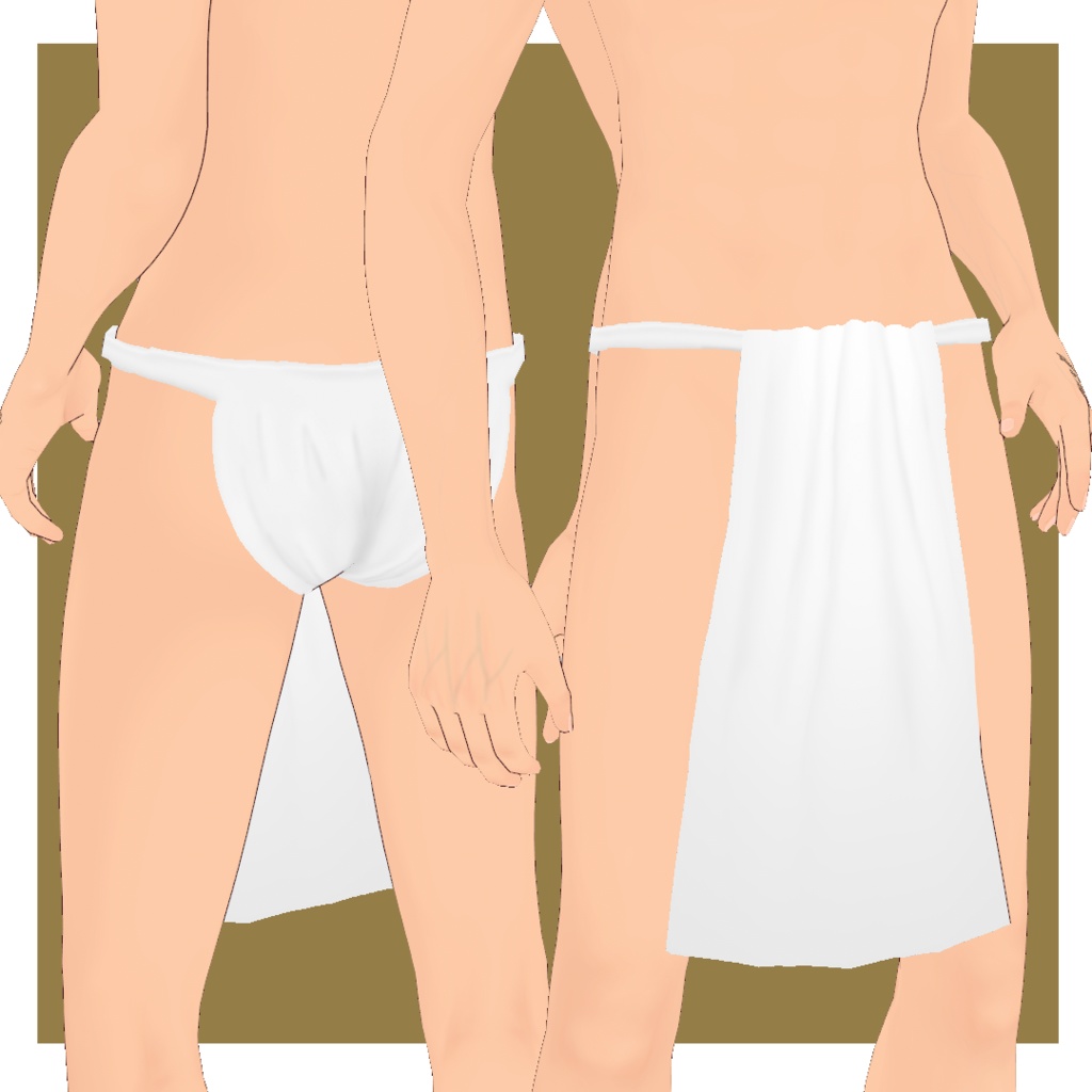 VRoid Studio 正式版 【無料】ヒラヒラふんどし