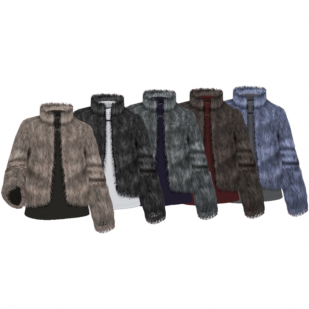 VRoid Studio 正式版 【無料あり】【男性用】ファージャケット