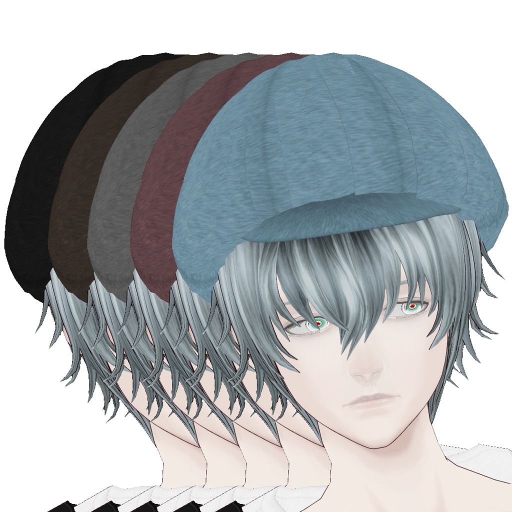 VRoid Studio 正式版 【無料】キャスケット5色