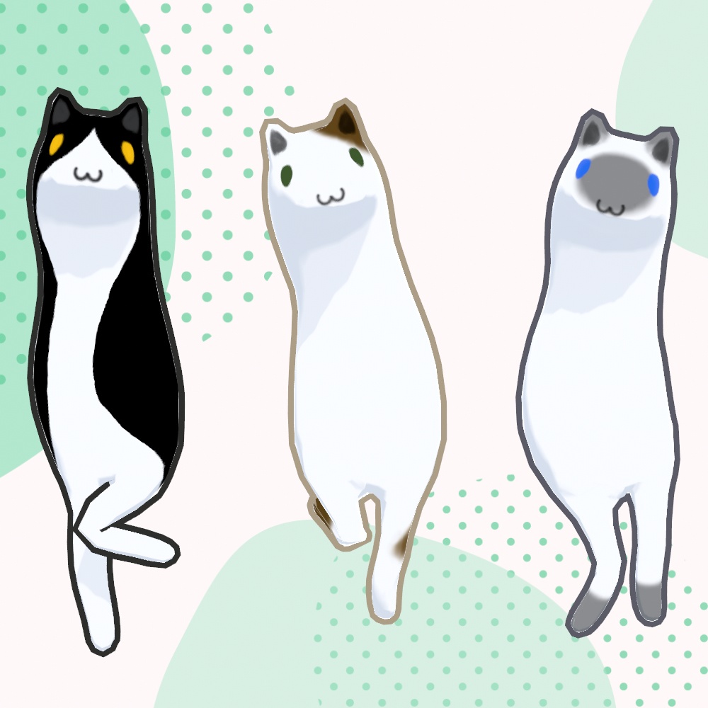 【無料】【VRM】ねこっぽいakyo