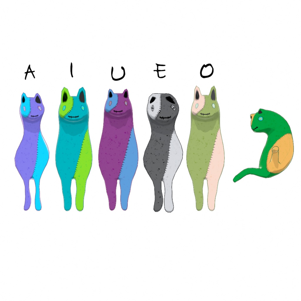 【cluster向け】【VRMのみ】ゾンビ Akyo