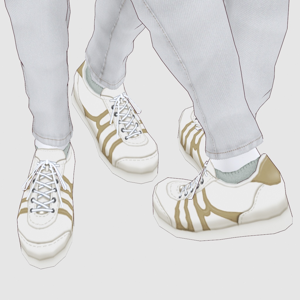 VRoid Studio 【1色無料】【Xwearデータ有】クラシックスニーカー