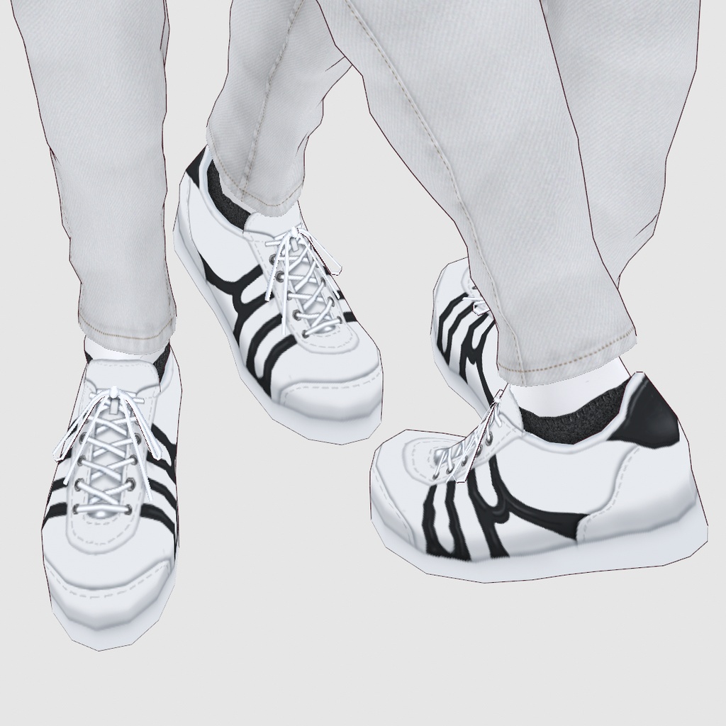 VRoid Studio 【1色無料】【Xwearデータ有】クラシックスニーカー