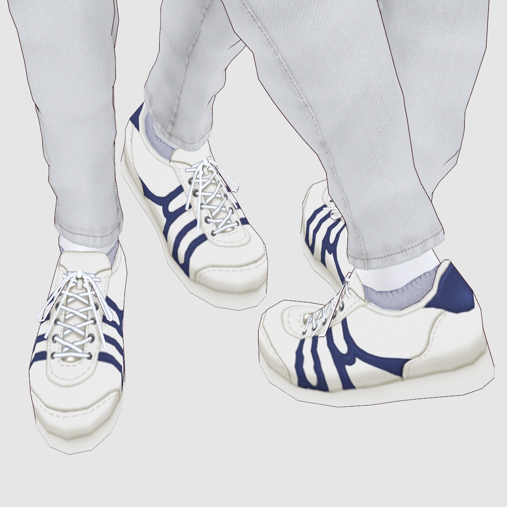 VRoid Studio 【1色無料】【Xwearデータ有】クラシックスニーカー