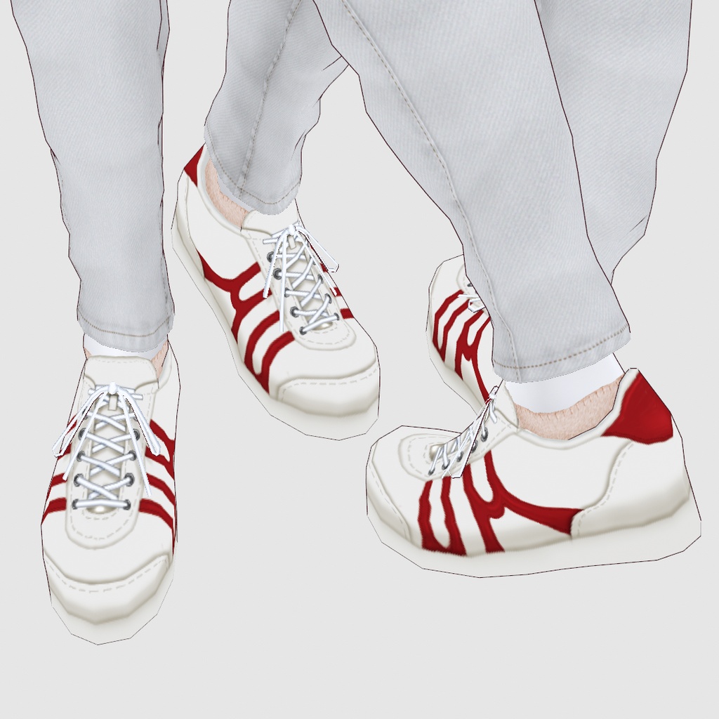 VRoid Studio 【1色無料】【Xwearデータ有】クラシックスニーカー