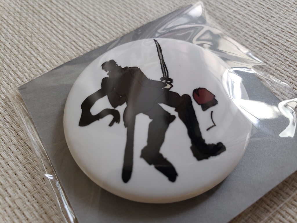 飛び缶バッチ【大と小】絵柄14種