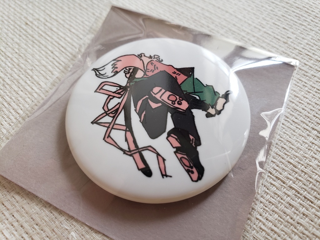 飛び缶バッチ【大と小】絵柄14種