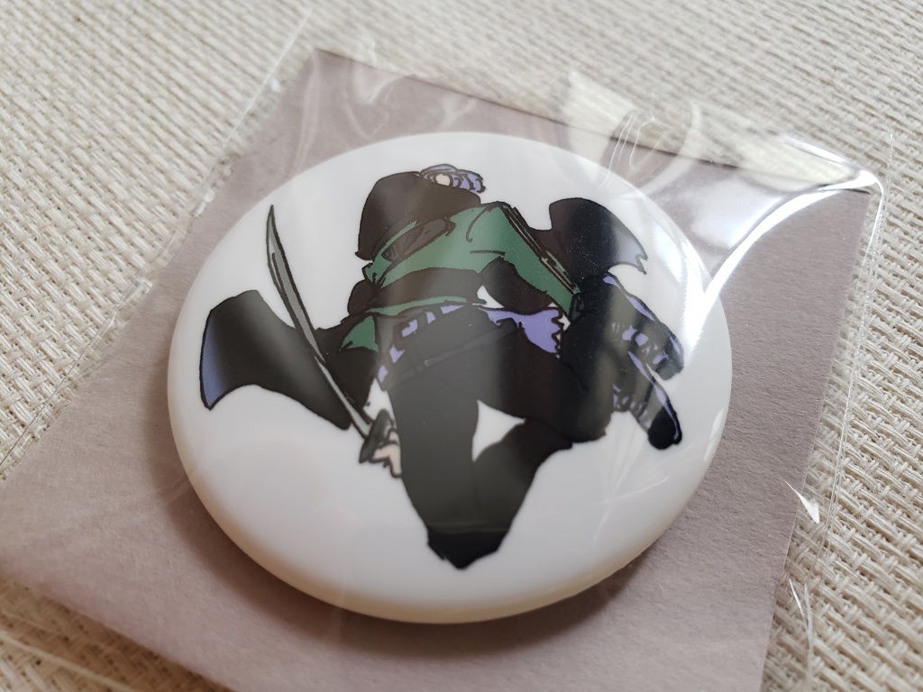 飛び缶バッチ【大と小】絵柄14種