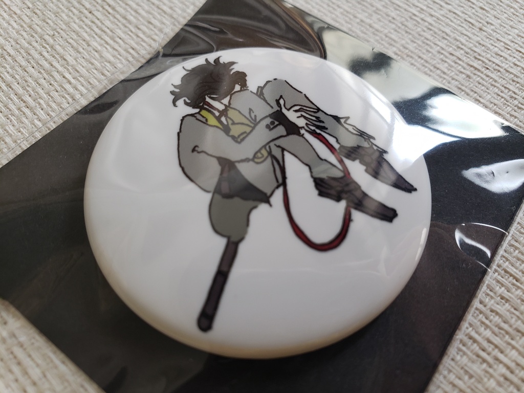 飛び缶バッチ【大と小】絵柄14種