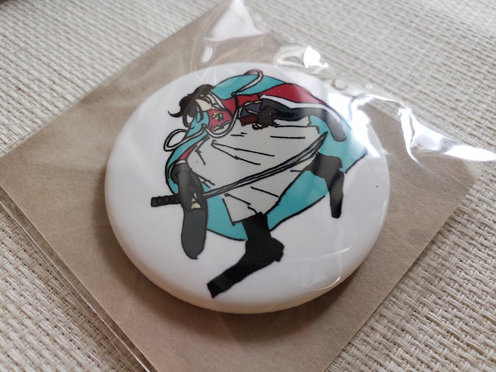 飛び缶バッチ【大と小】絵柄14種