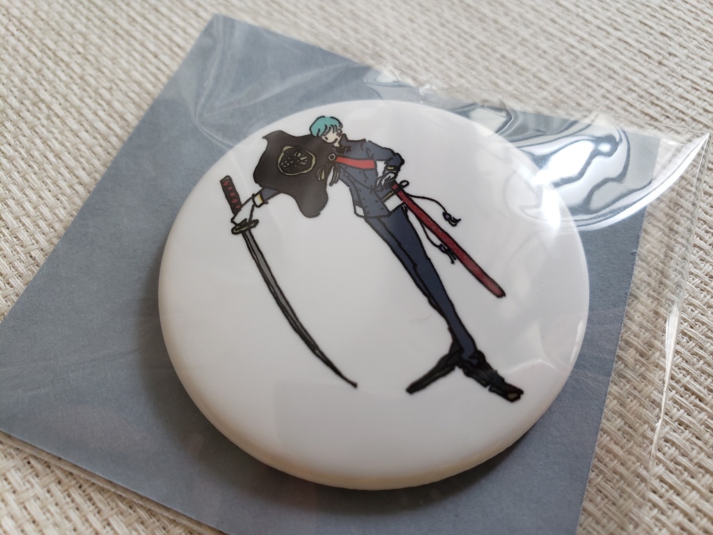 飛び缶バッチ【大と小】絵柄14種