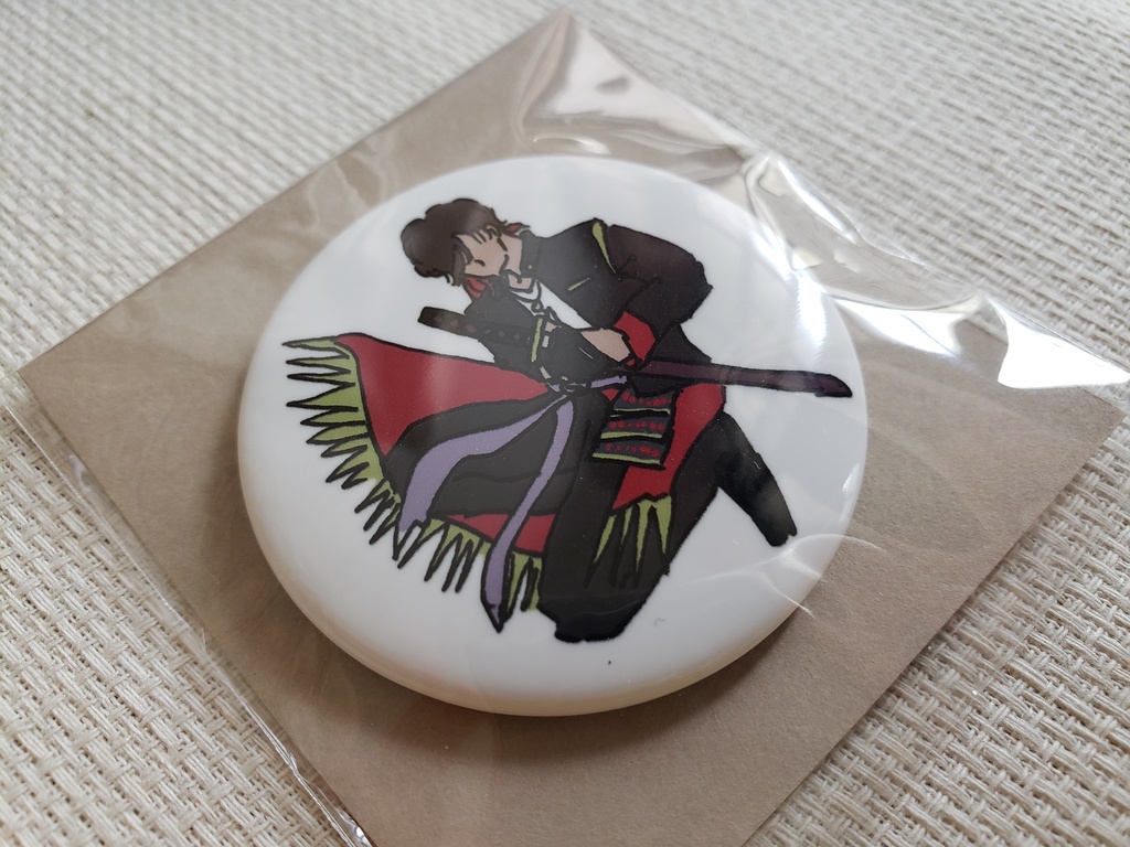 飛び缶バッチ【大と小】絵柄14種