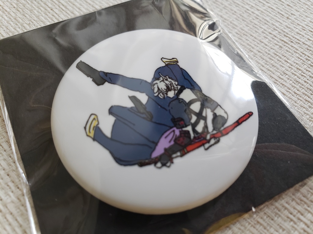 飛び缶バッチ【大と小】絵柄14種