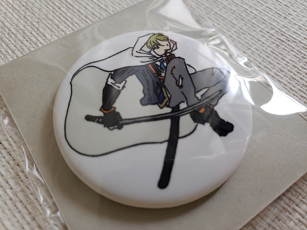 飛び缶バッチ【大と小】絵柄14種