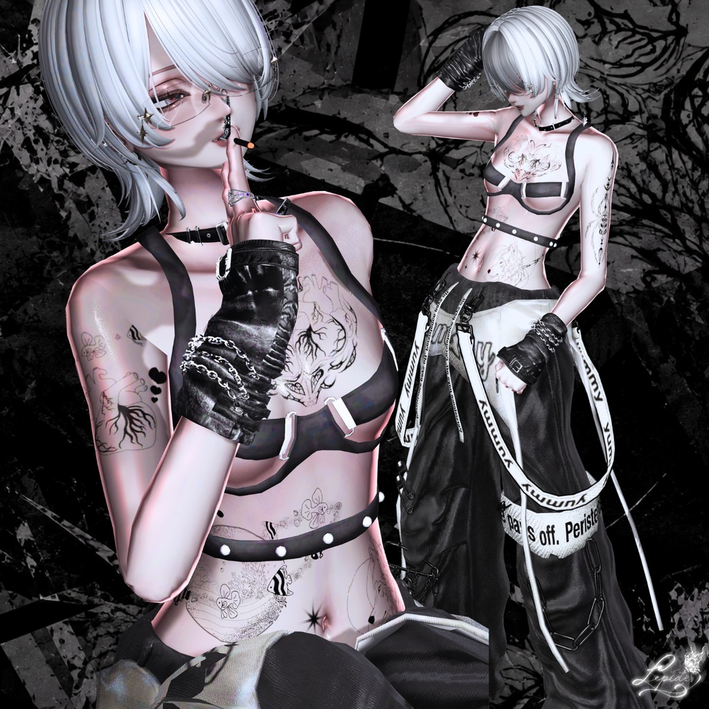 【FREEあり】TATTO SET 001 -LEPIDE-
