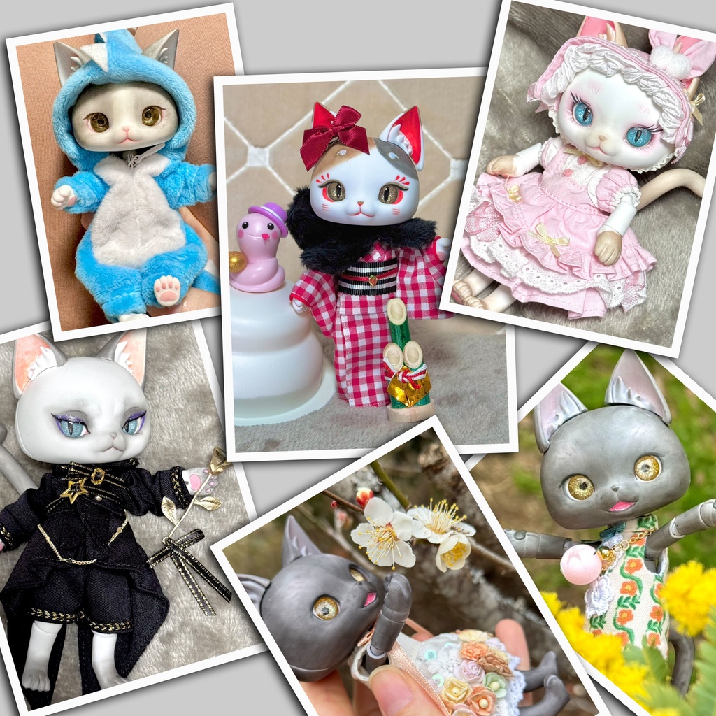 ねこドール(まねき猫メイク)