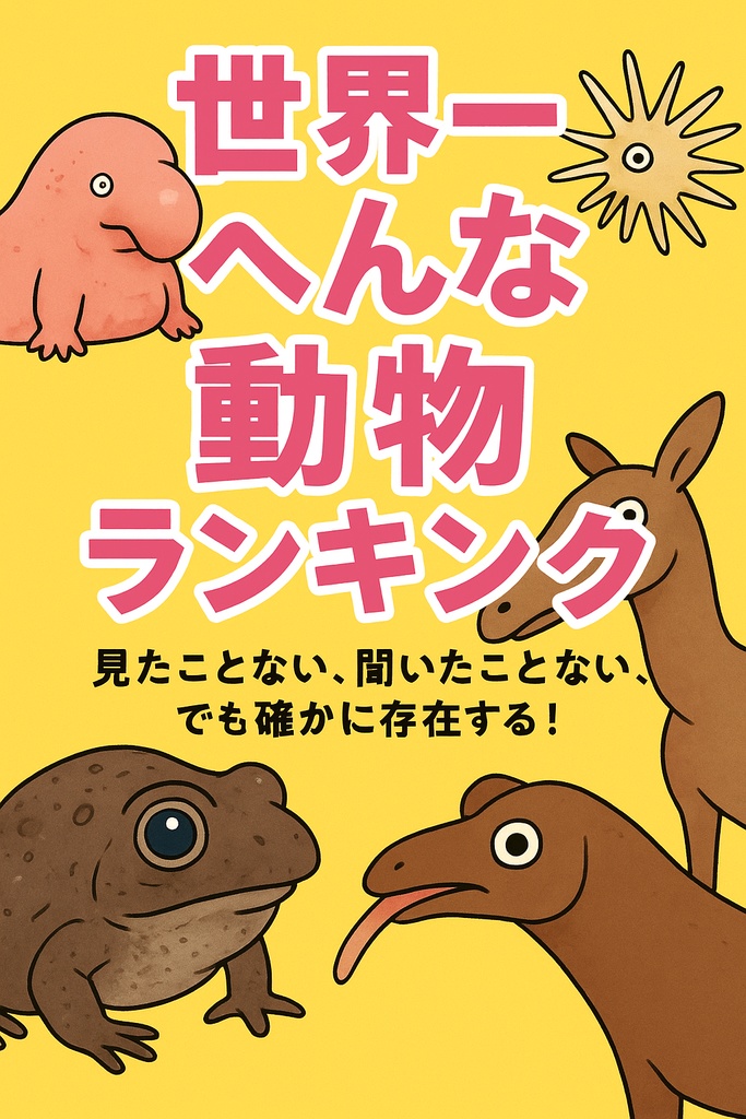 読むだけで笑える　世界一へんな動物ランキング