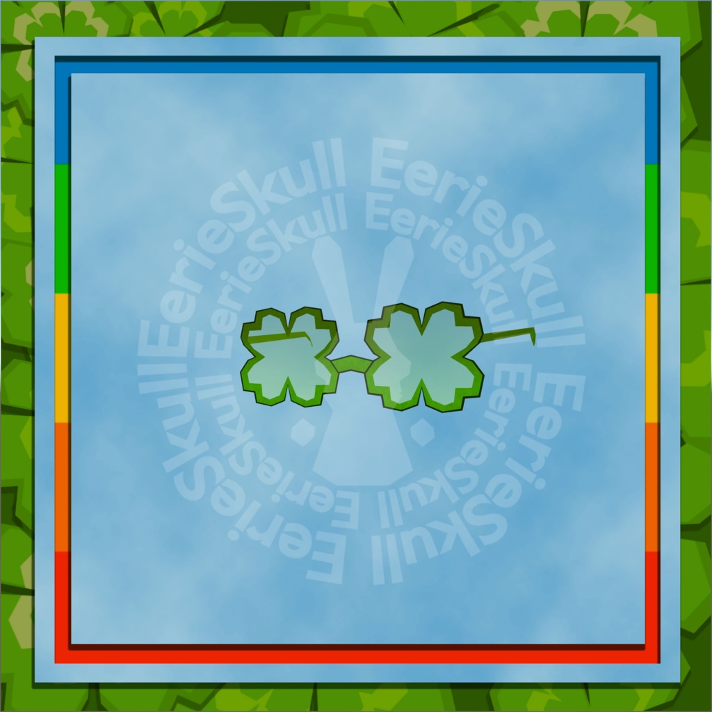 St. Patrick's Day Low Poly 3D Vtuber Asset Pack