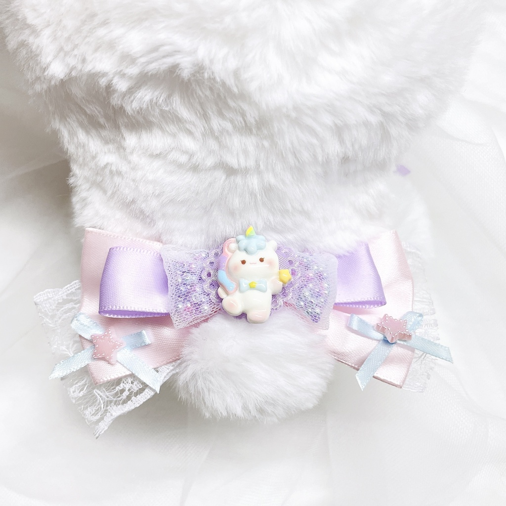 10cm~12cm おすわりぬい服 💜 どりーみーらびっと