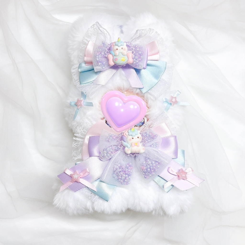 10cm~12cm おすわりぬい服 💜 どりーみーらびっと