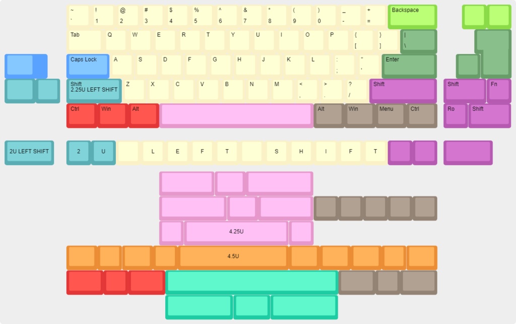 【終売】TH60JP 日本語配列の60%自作キーボードPCB GH60/Poker2互換