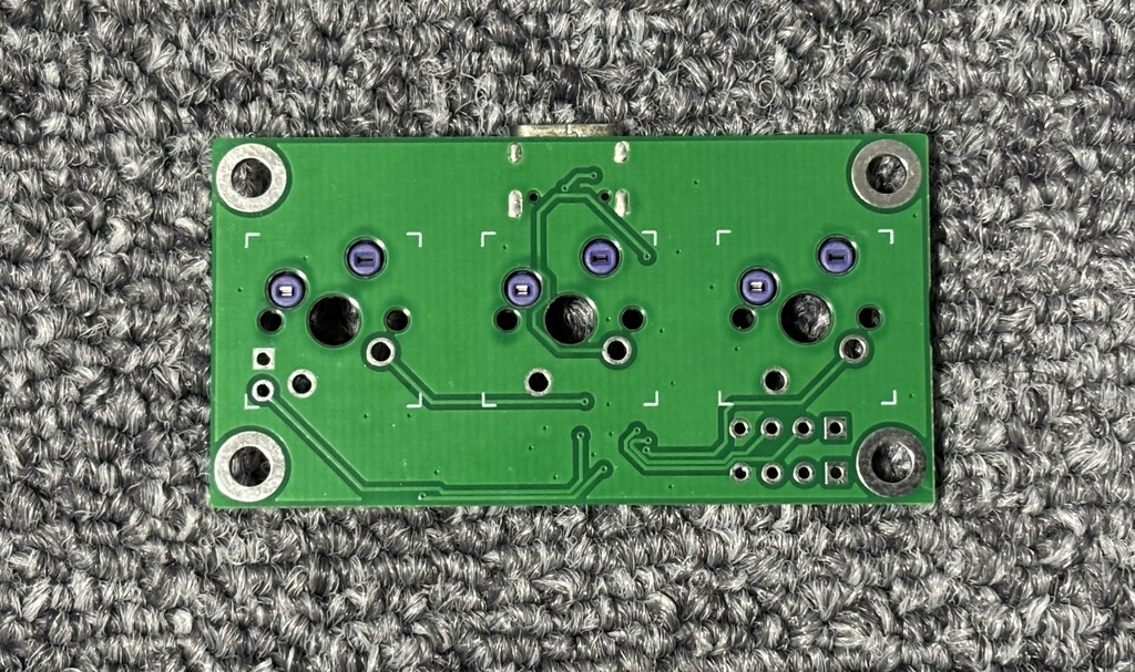 3キー自作キーボードキット TW3mini APM32F103テストキーボード