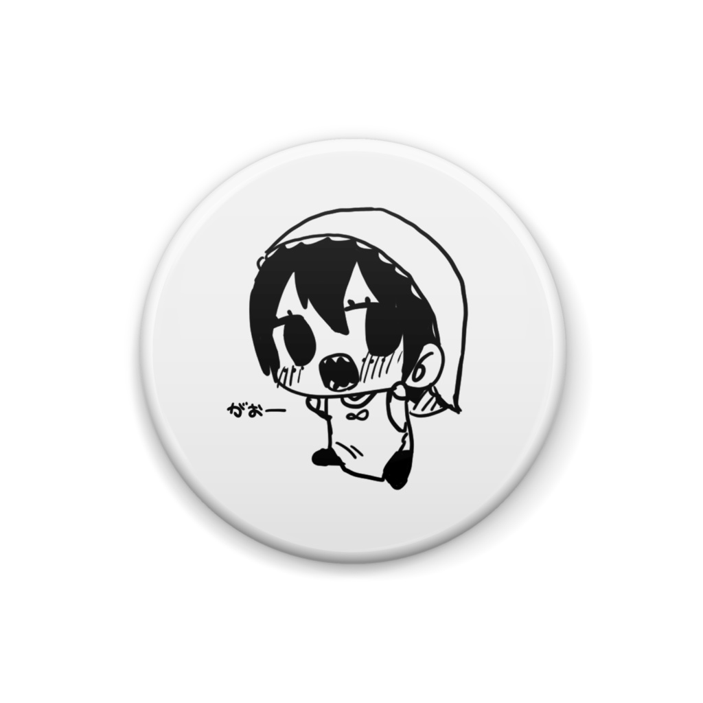 聖母ちゃん缶バッジ