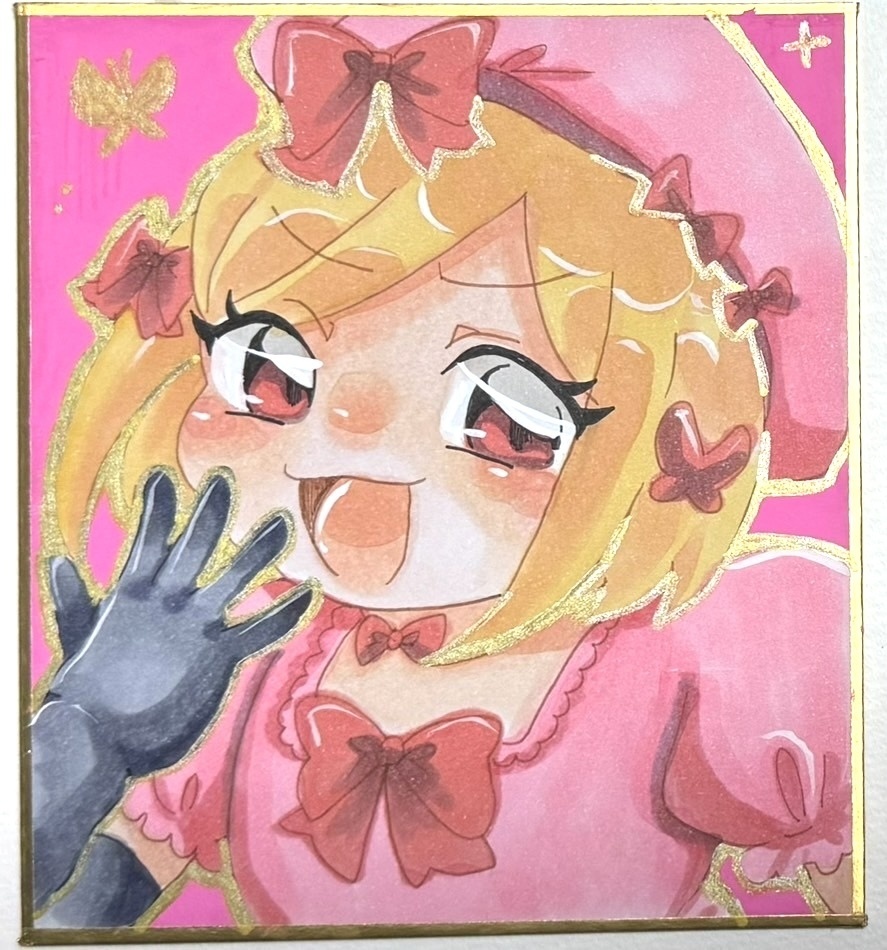 「ラムダデルタ 色紙」※説明文必読