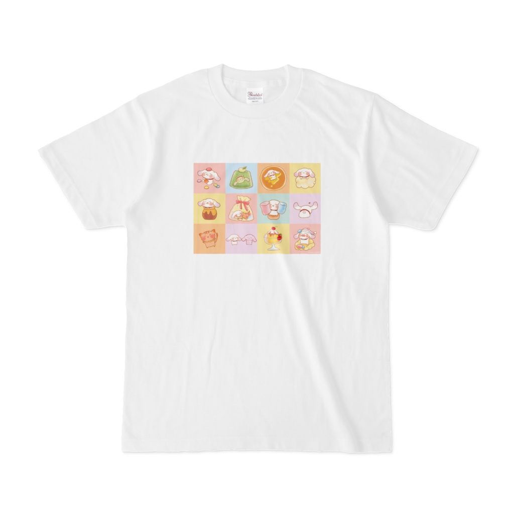 Tシャツ「もちもちスイーツシリーズ」