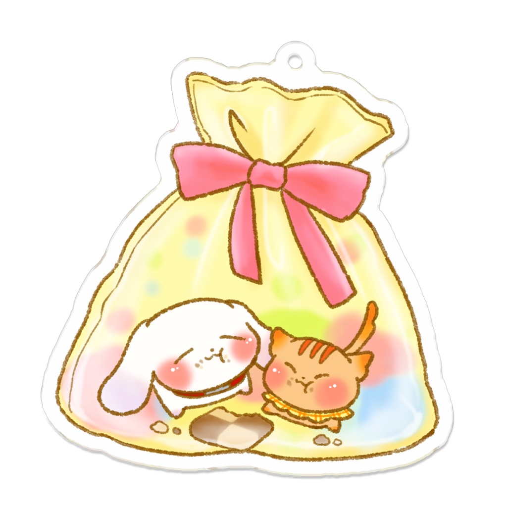 アクリルキーホルダー(クッキー)「もちもちスイーツシリーズ」