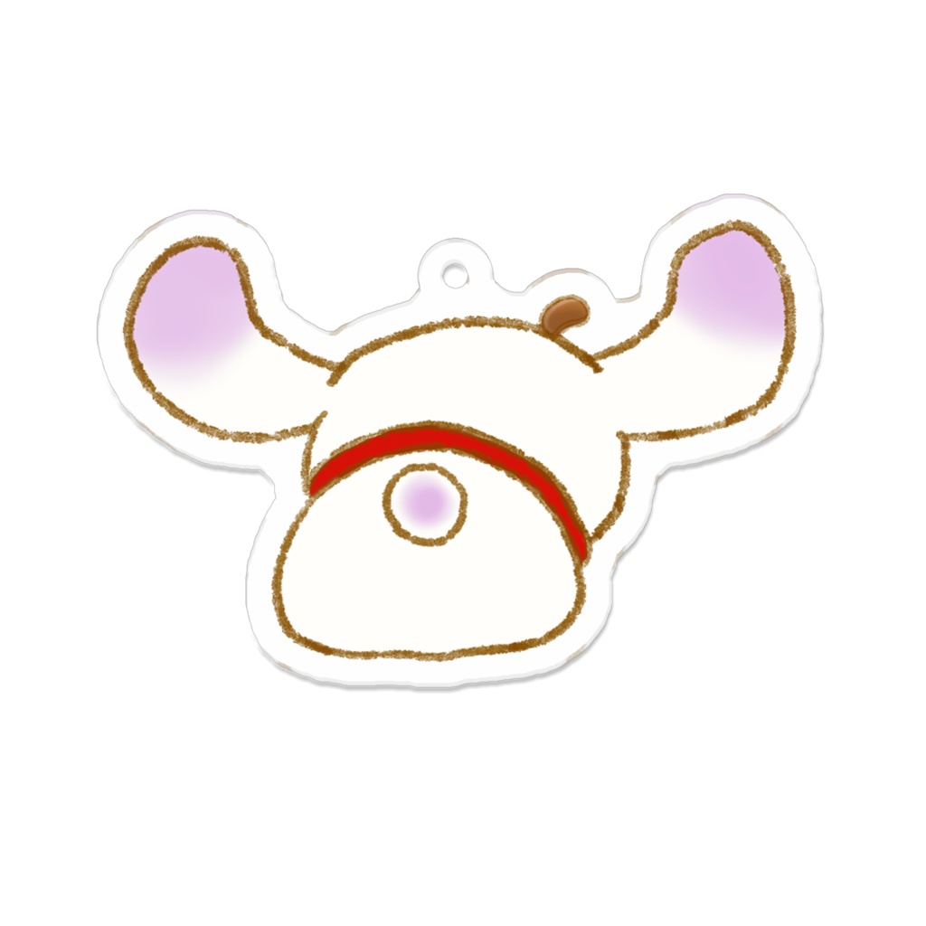 アクリルキーホルダー(だいふく)「もちもちスイーツシリーズ」