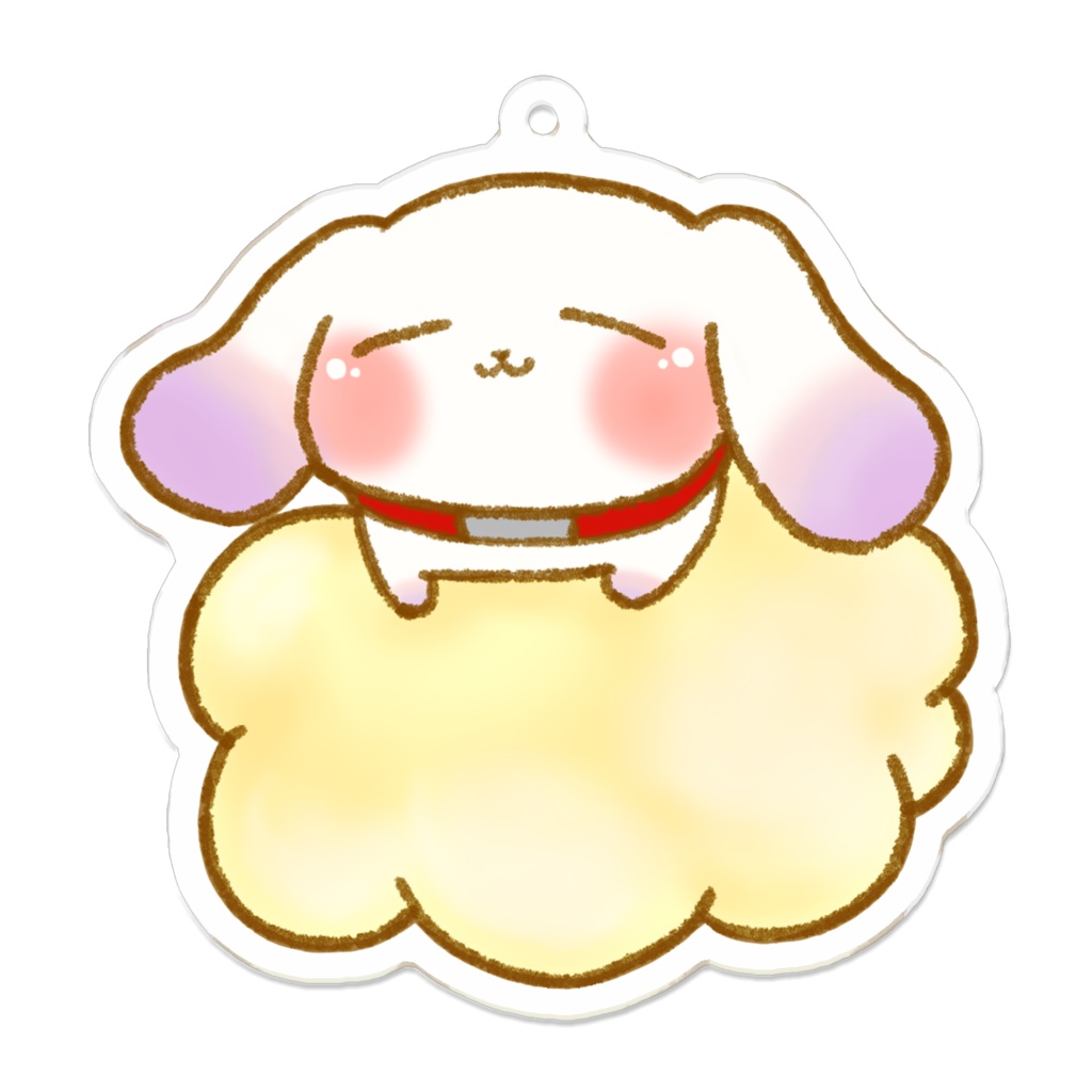 アクリルキーホルダー(ててまる)「もちもちスイーツシリーズ」