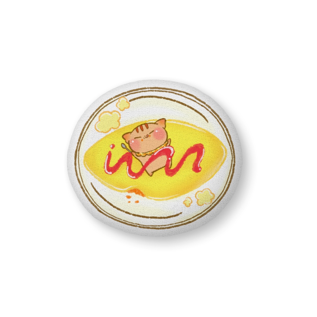 もっちりクッション Lsize「まんぷくごはんシリーズ」