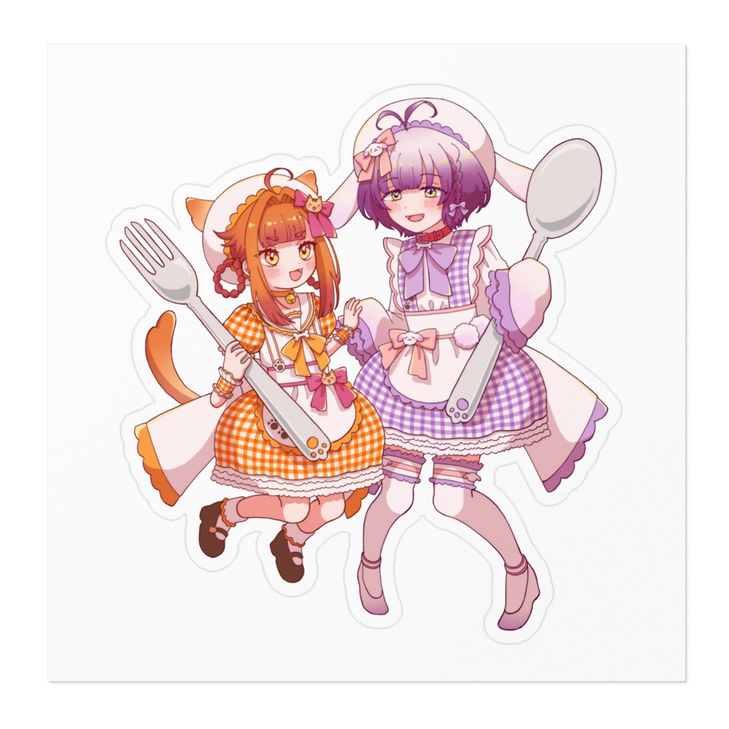 なかよしステッカー「ぎゅぎゅっとお子さまランチシリーズ」