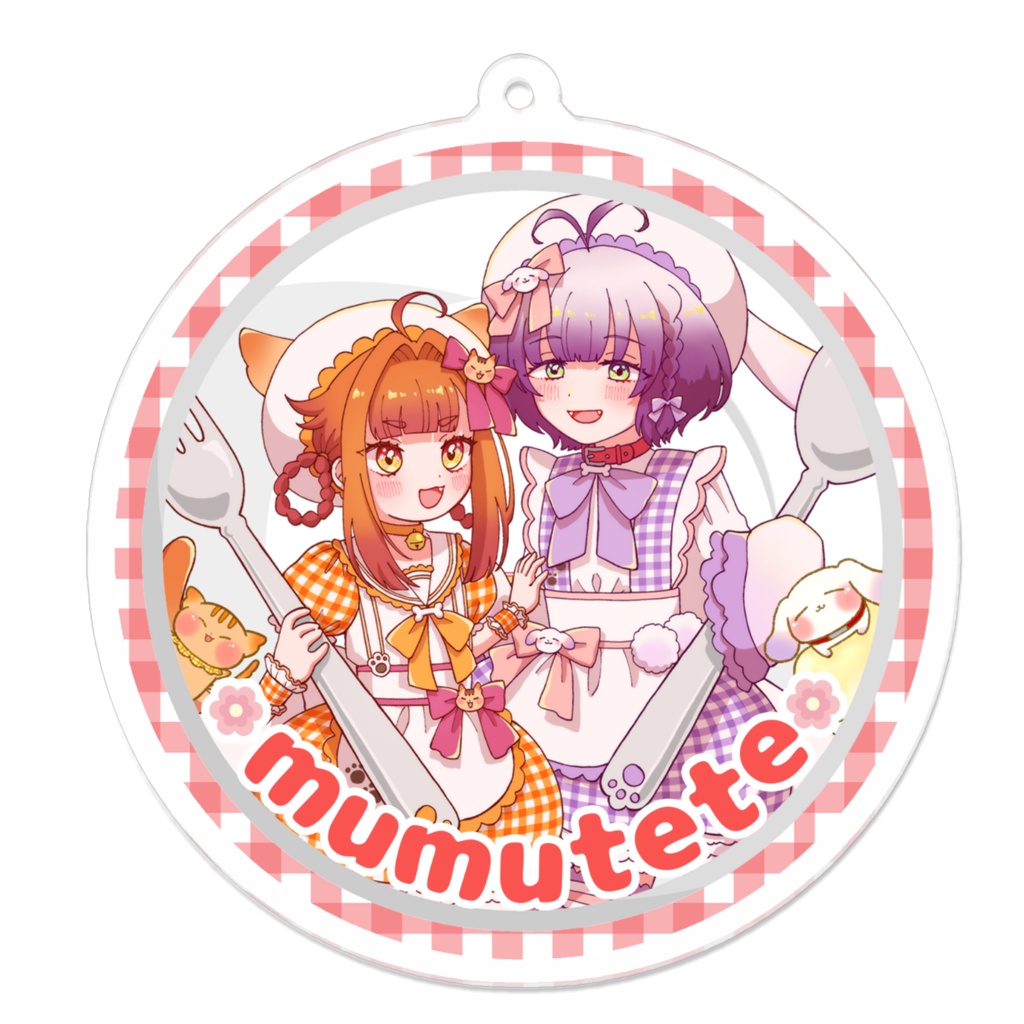 なかよしアクリルキーホルダー「ぎゅぎゅっと!お子さまランチシリーズ」