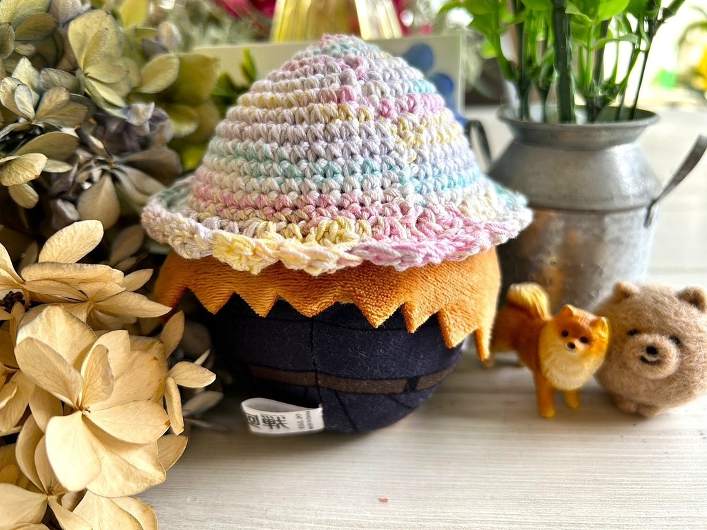 コットンニット帽(ふわコロりん用)