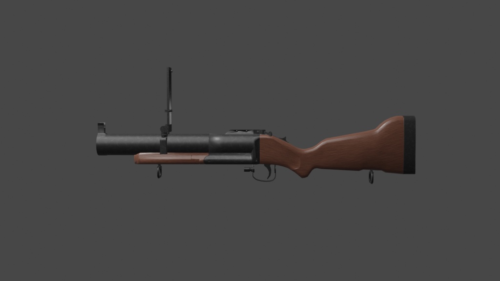 M79 グレネードランチャーの3Dモデル