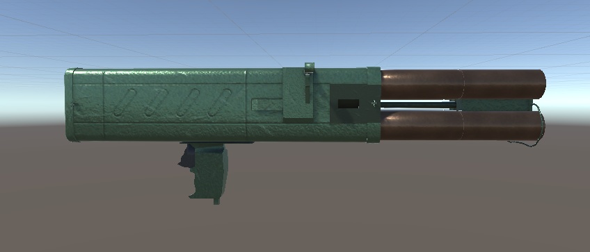 M202 ロケットランチャーの3Dモデル