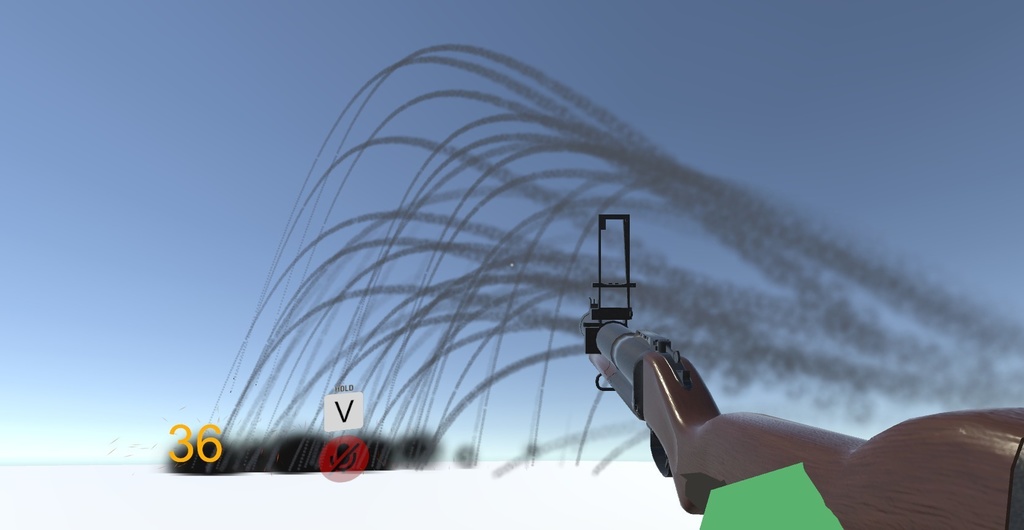 VRChat内で発射可能な重火器 M79 グレネードランチャー