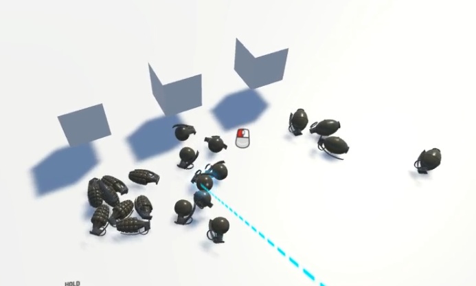 VRChat内で爆発する手榴弾 差分3種