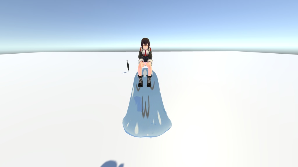 クラゲとスライムの融合体「クライム」【VRCアバター】【Physbone対応】【ver2.01】